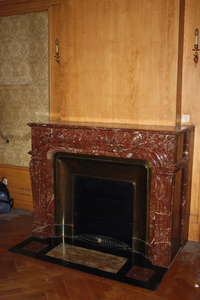 Louis XIV Style Fireplace-photo-6