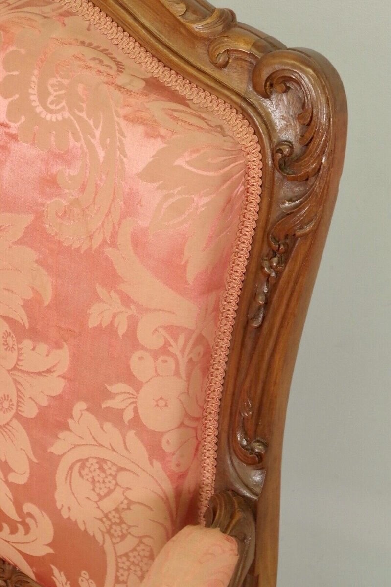 Paire de fauteuils style Louis XV-photo-3