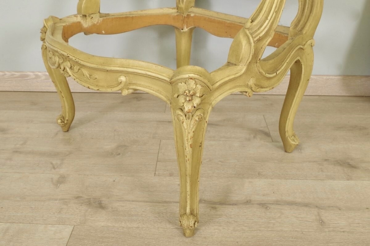 Fauteuil à chassis style Louis XV-photo-2