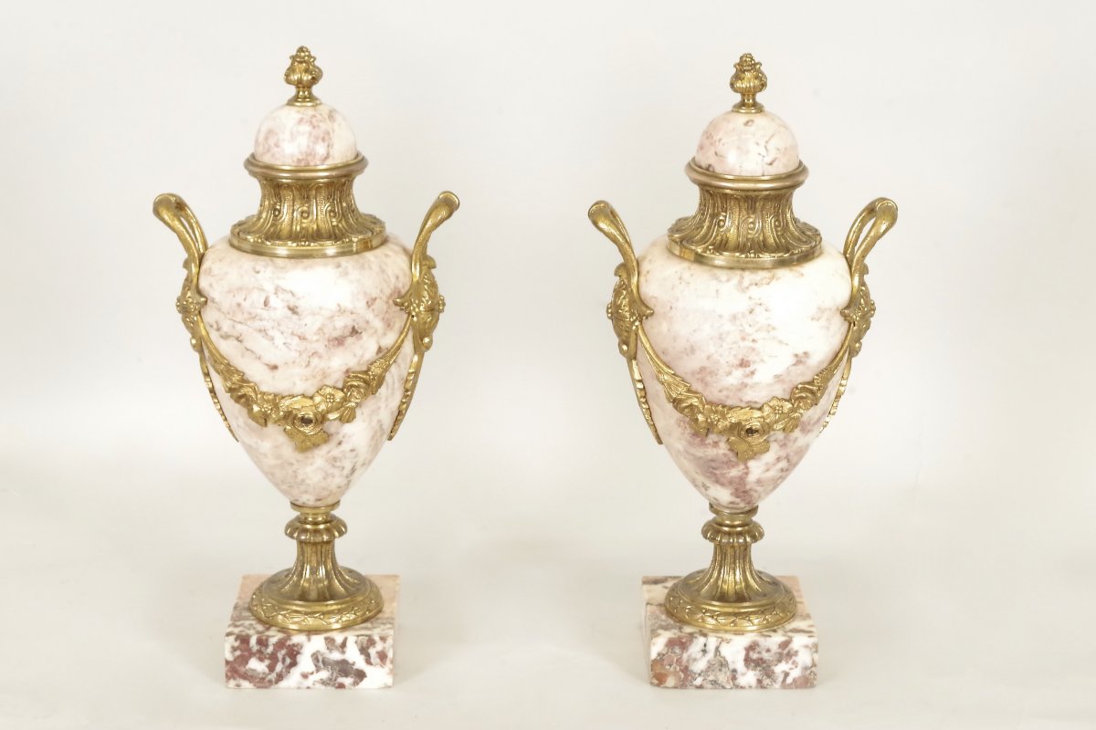 Paire De Vases Style Louis XVI