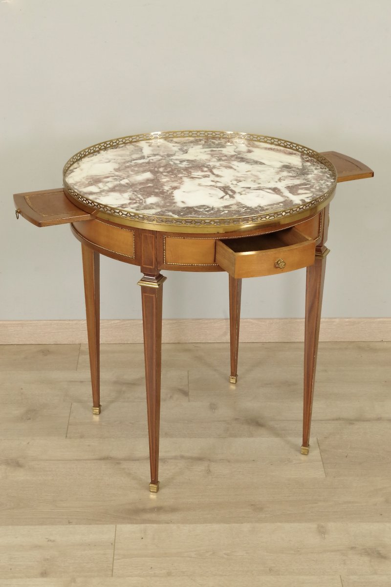 Table Bouillotte Style Louis XVI-photo-2