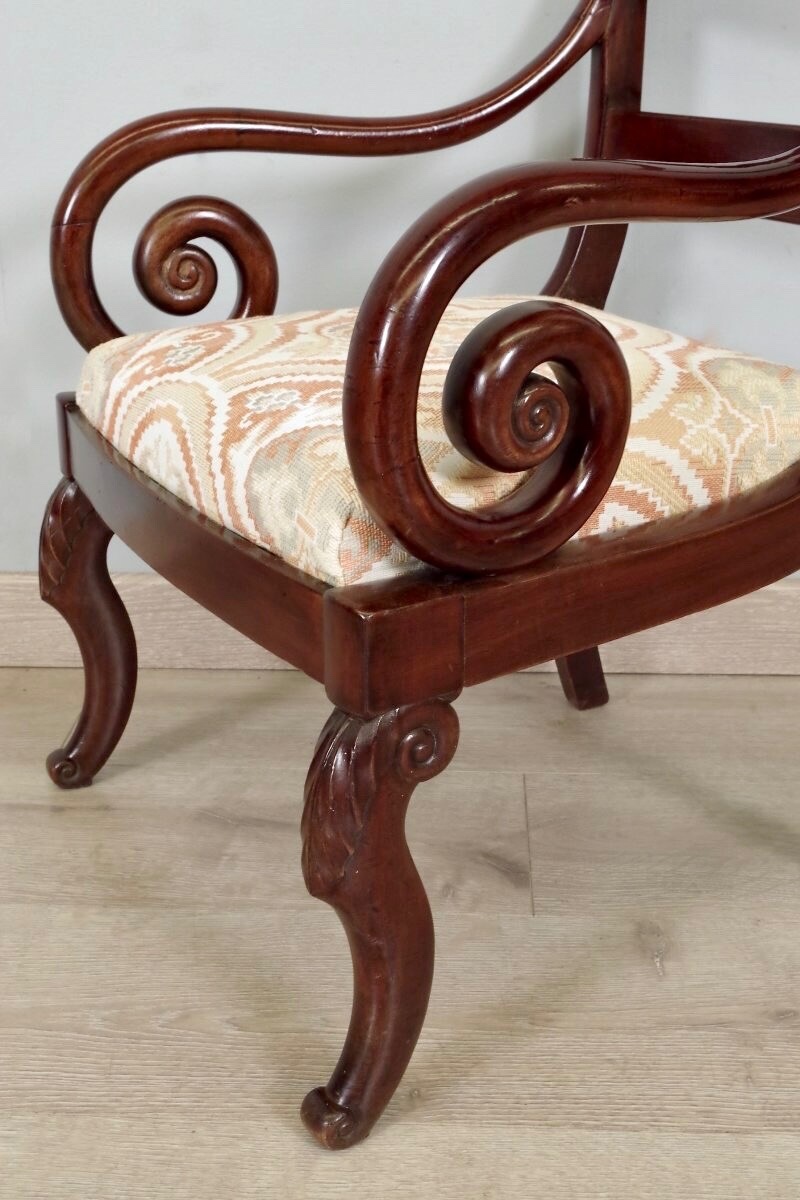 Fauteuil d'enfant époque Restauration-photo-4