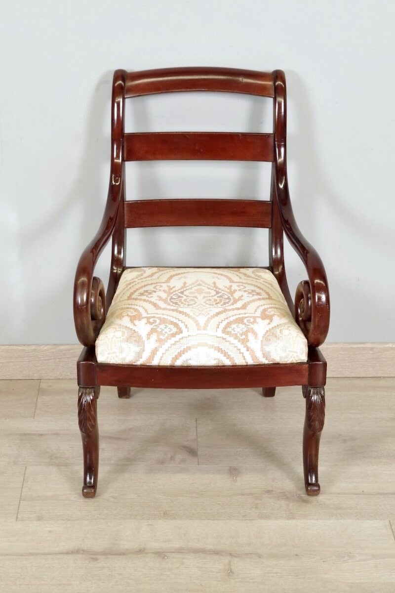 Fauteuil d'enfant époque Restauration-photo-1