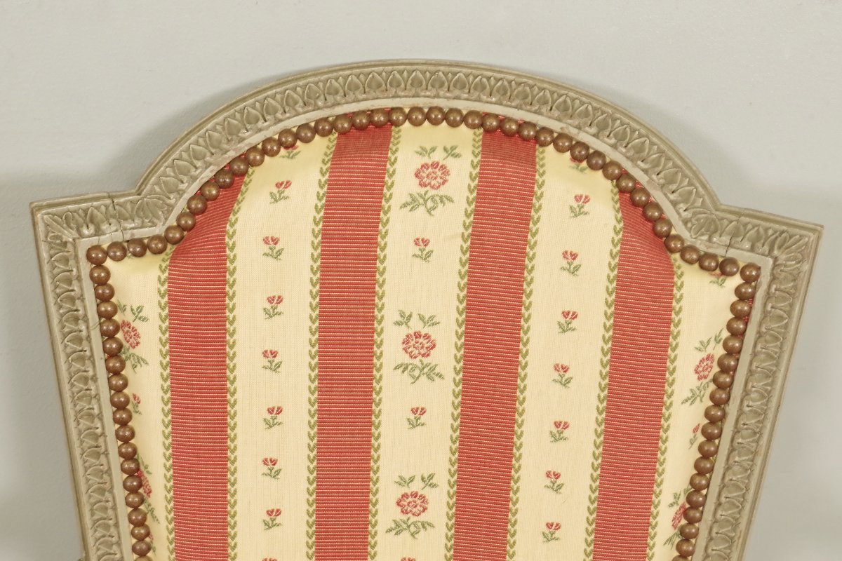 Paire De Fauteuils Style Louis XVI-photo-8