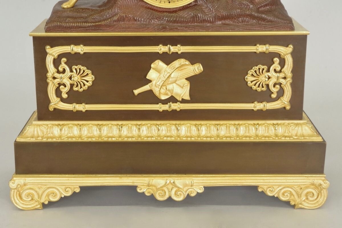 Charles X Allegory Astrology Clock-photo-1
