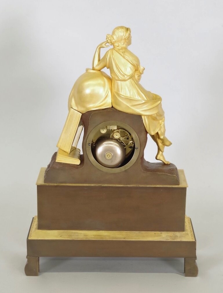 Charles X Allegory Astrology Clock-photo-5