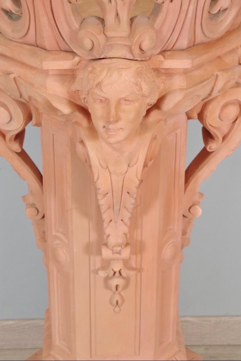 Colonne cache-pot Napoléon III-photo-2