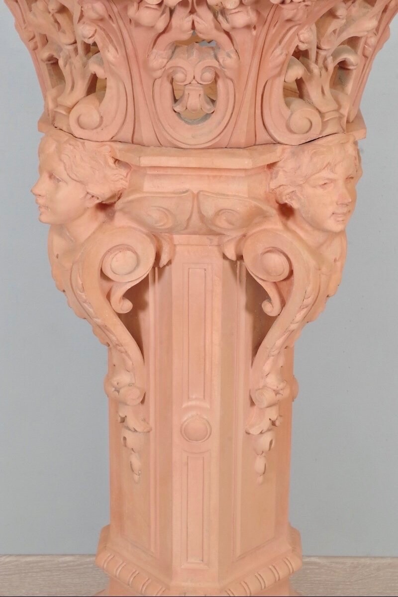 Colonne cache-pot Napoléon III-photo-4