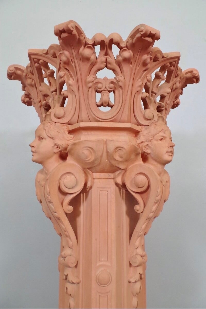 Colonne cache-pot Napoléon III-photo-5