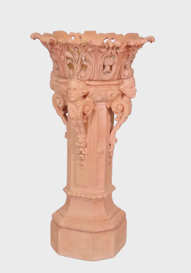 Colonne cache-pot Napoléon III