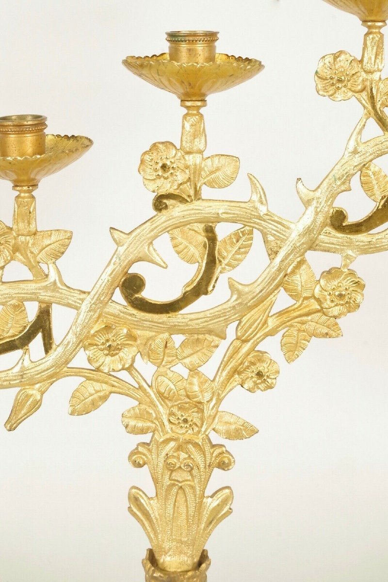 Chandeliers d'église Bronze Doré-photo-4