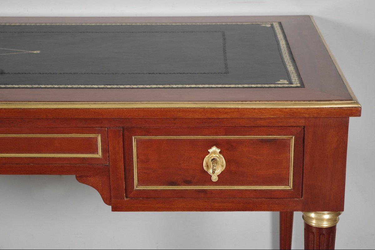 Bureau Plat Style Louis XVI-photo-5