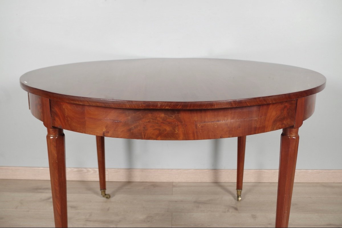 Table Style Louis XVI Acajou-photo-4