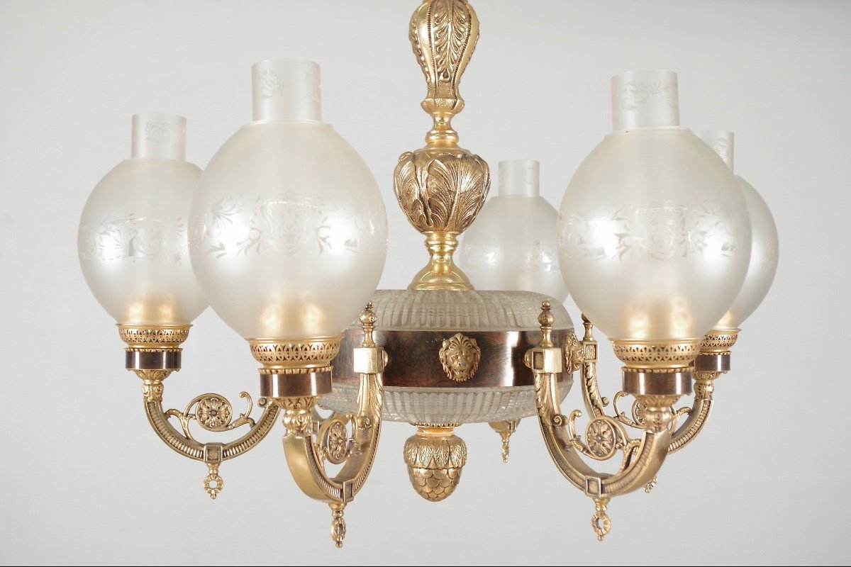 Napoleon III Style Chandelier-photo-3