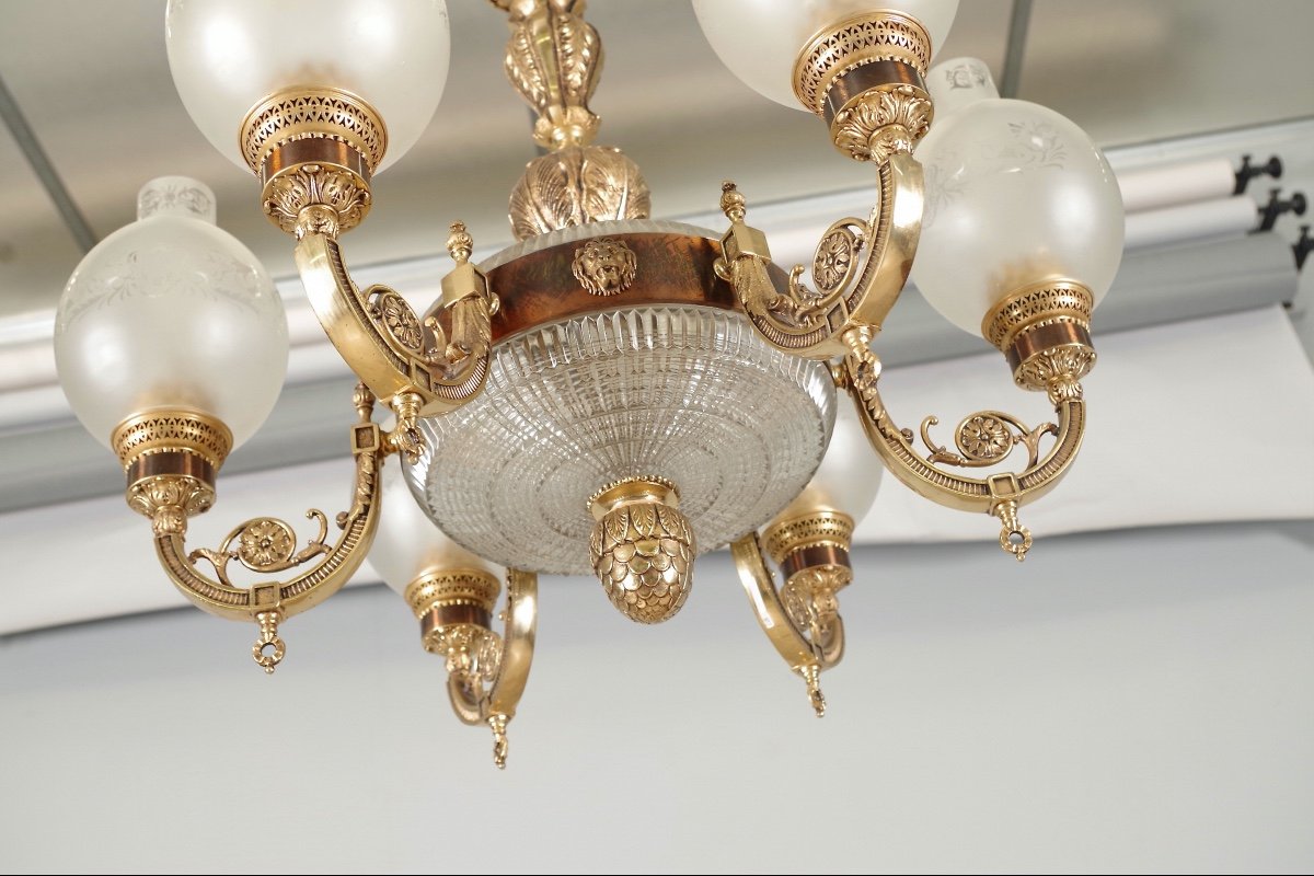 Napoleon III Style Chandelier-photo-5