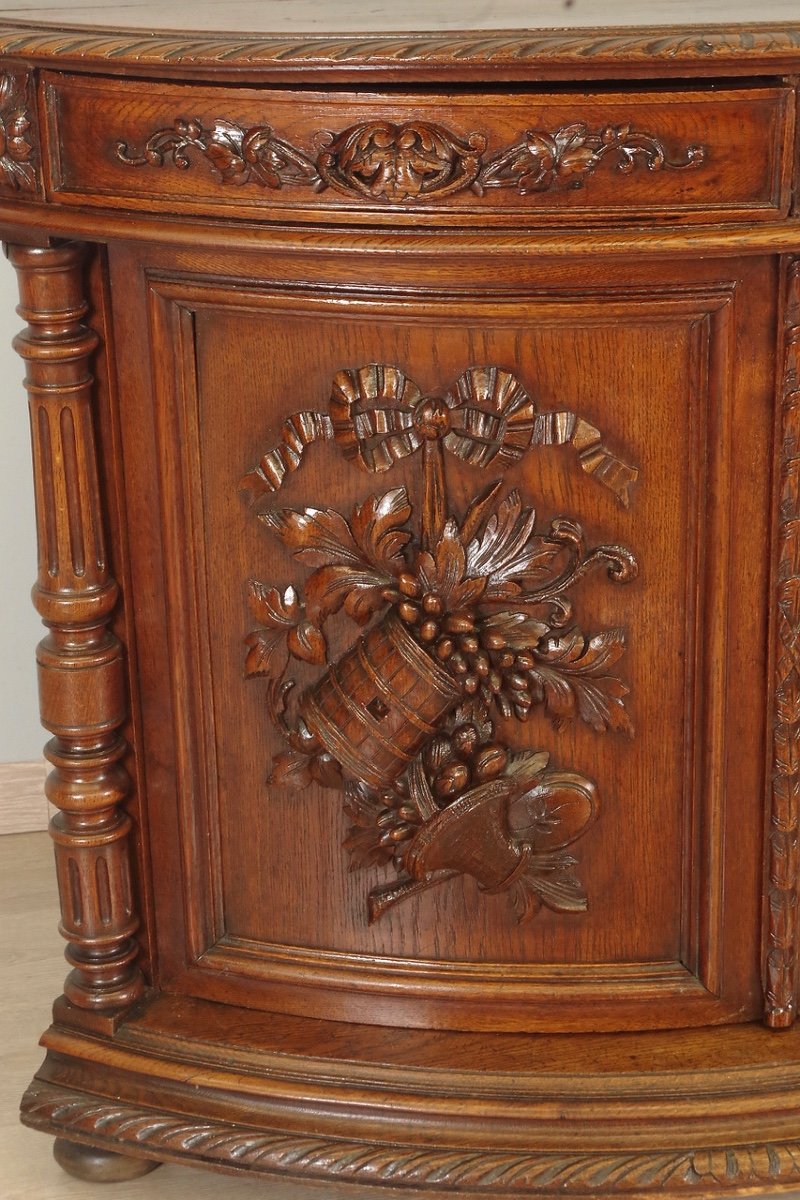 Renaissance Style Corner Cabinet-photo-5