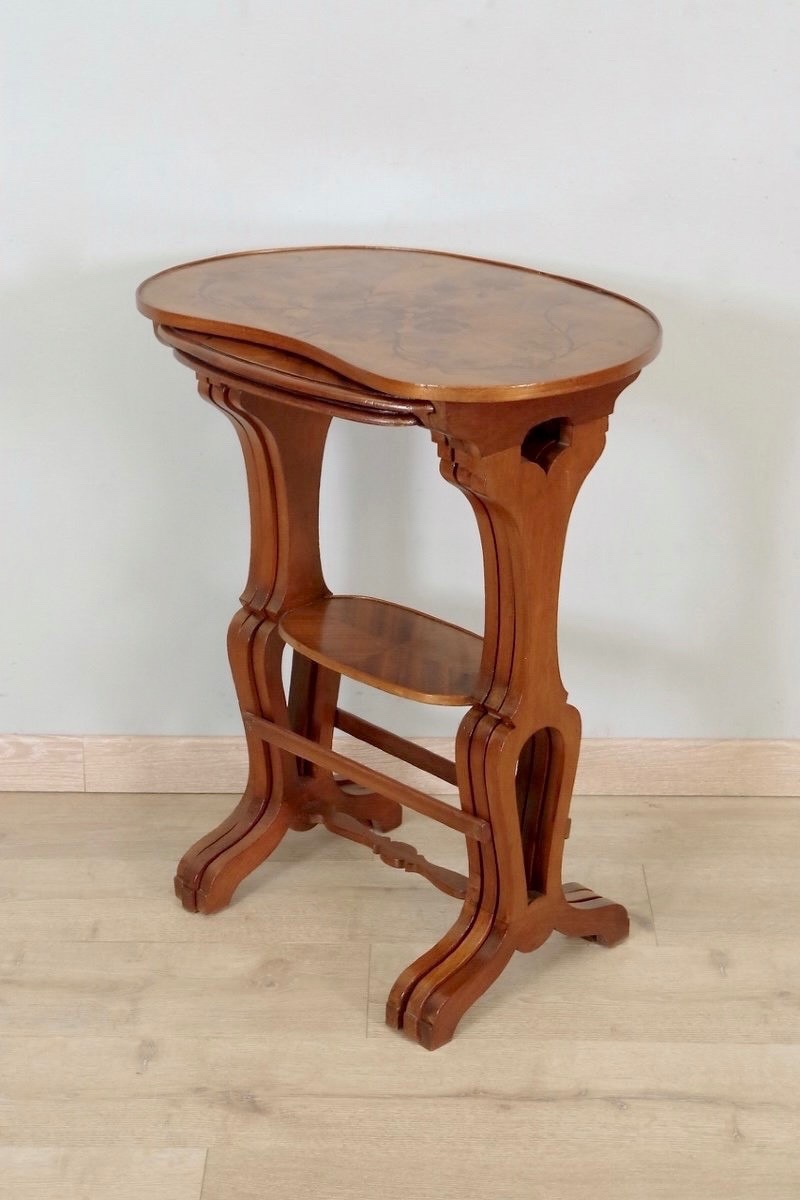 Art Nouveau Nesting Tables-photo-2