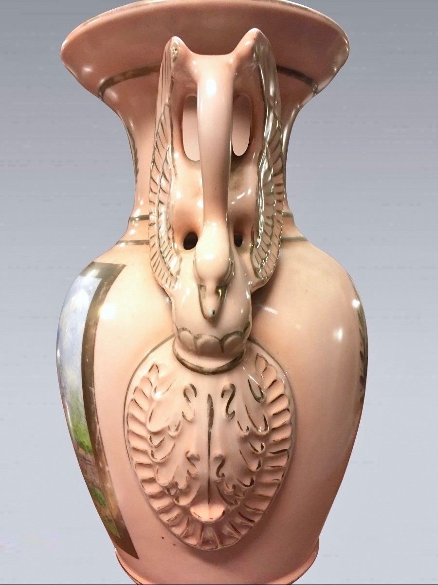 Paire de vases en porcelaine style Empire-photo-5