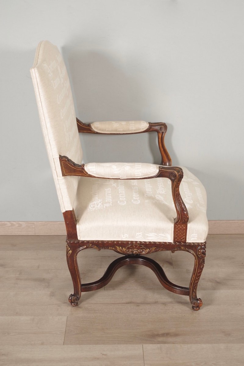 Pair Of Regency Style Armchairs-photo-1
