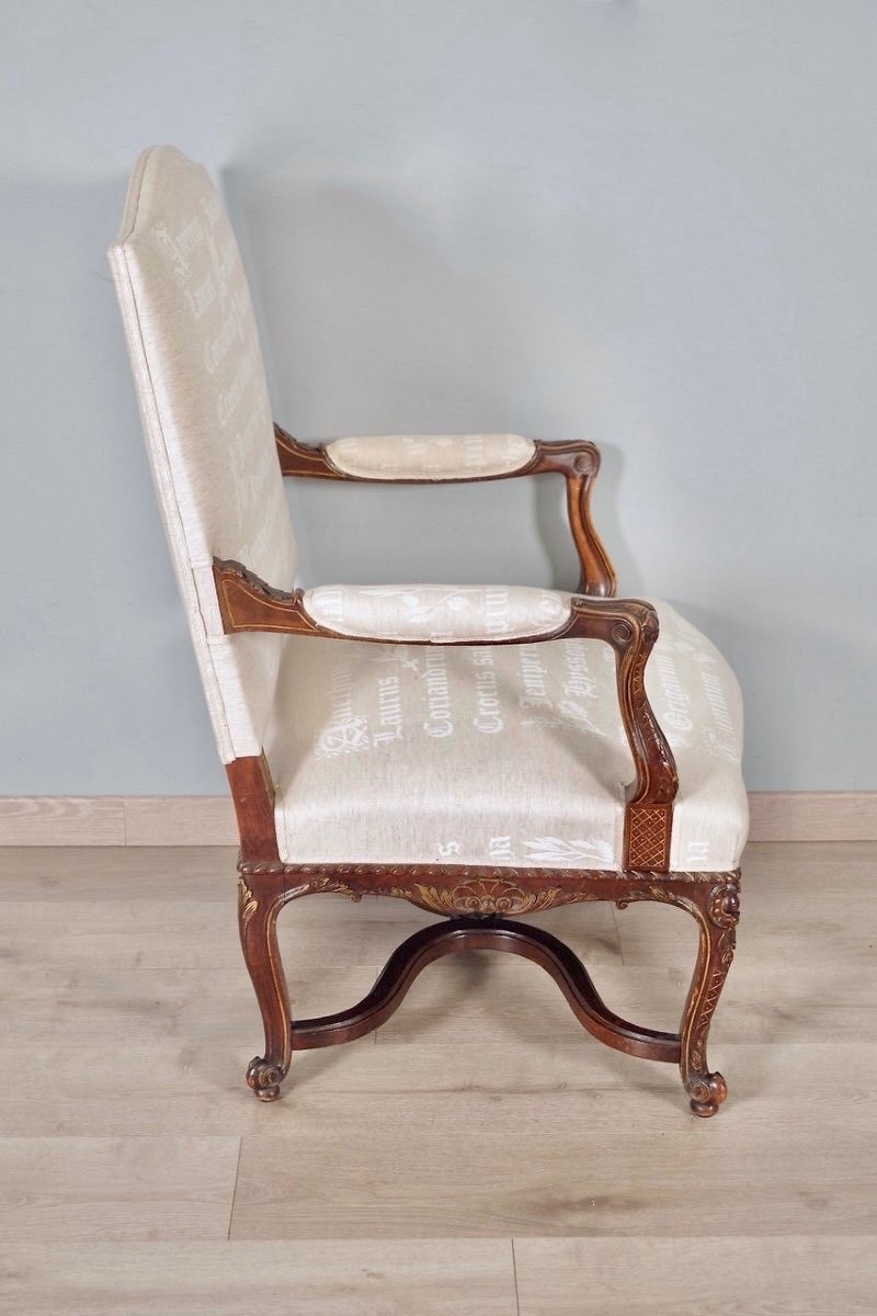 Paire de fauteuils style Régence-photo-6