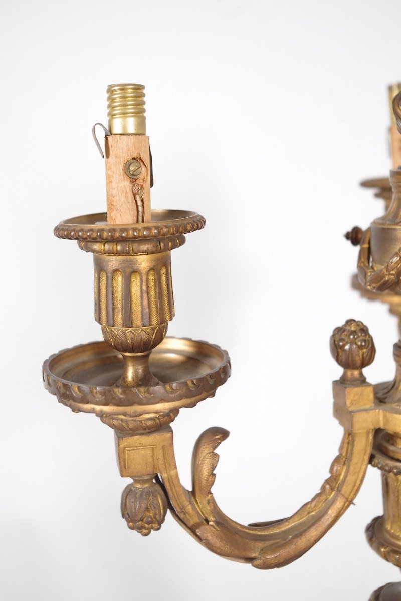 Pair Of Louis XVI Style Candelabra-photo-1
