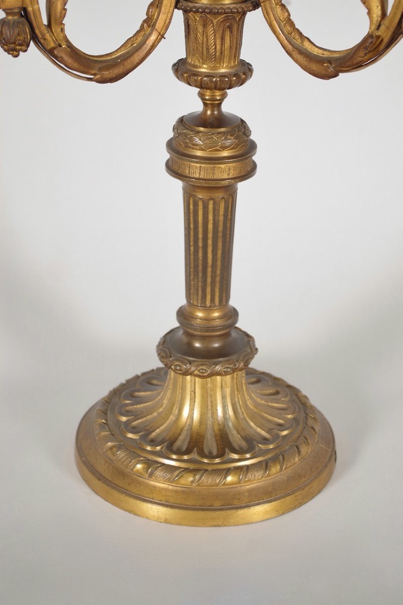 Pair Of Louis XVI Style Candelabra-photo-5
