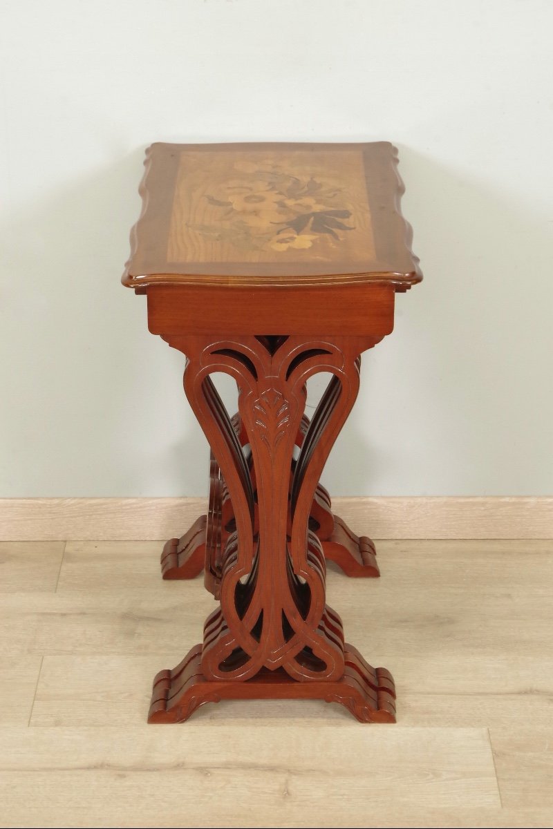 Art Nouveau Nesting Tables-photo-4