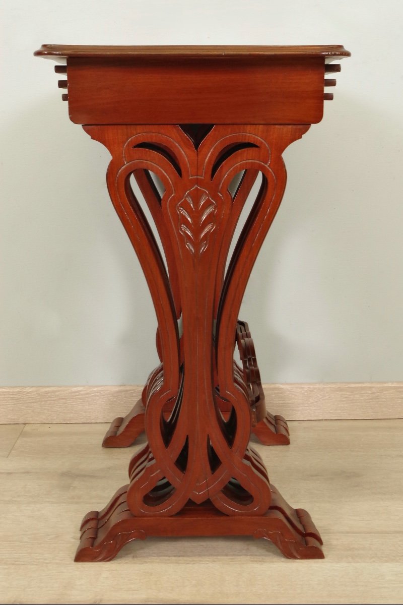 Art Nouveau Nesting Tables-photo-6