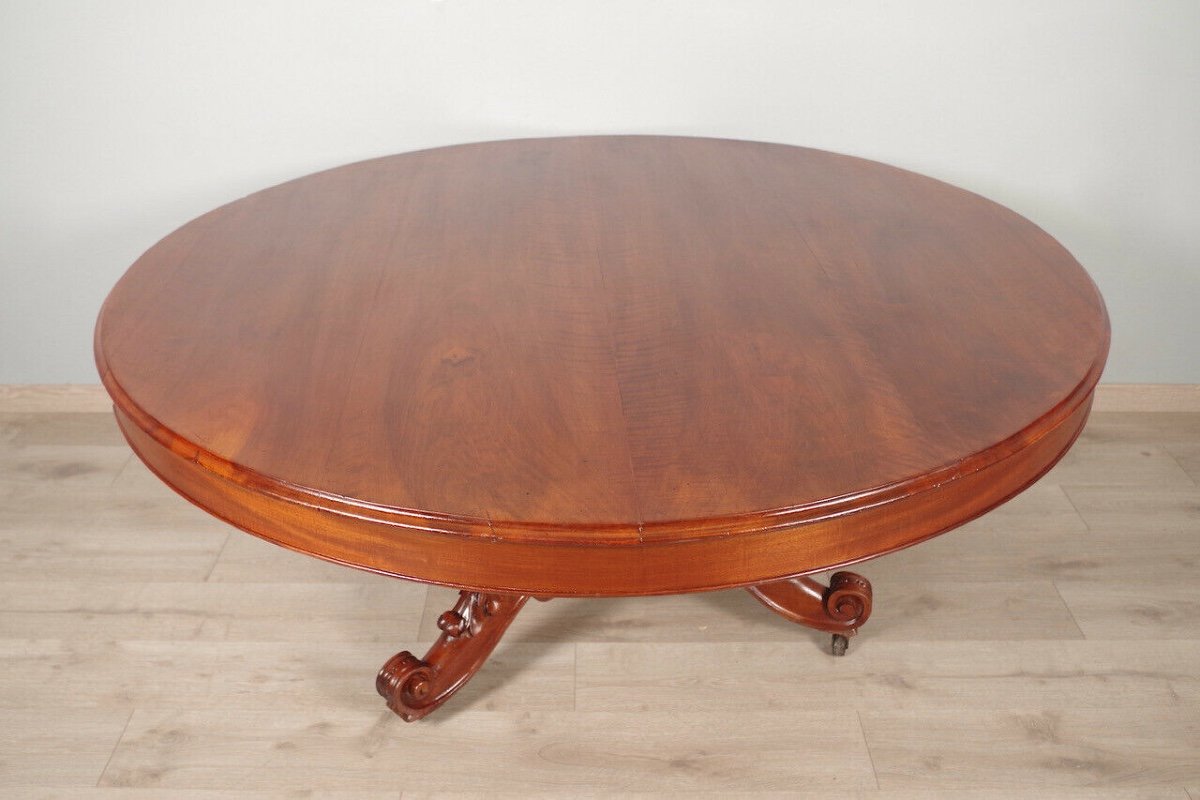 Louis-philippe Pedestal Table-photo-5