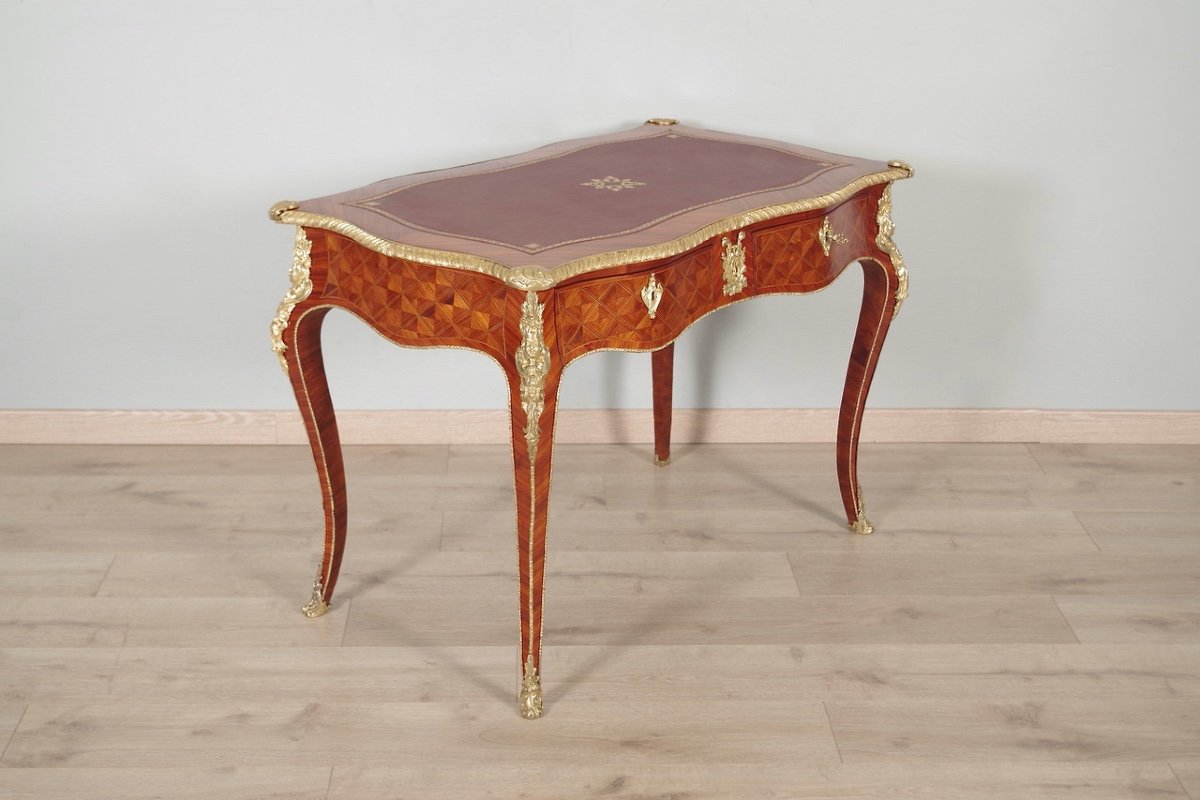 Bureau style Louis XV -photo-4