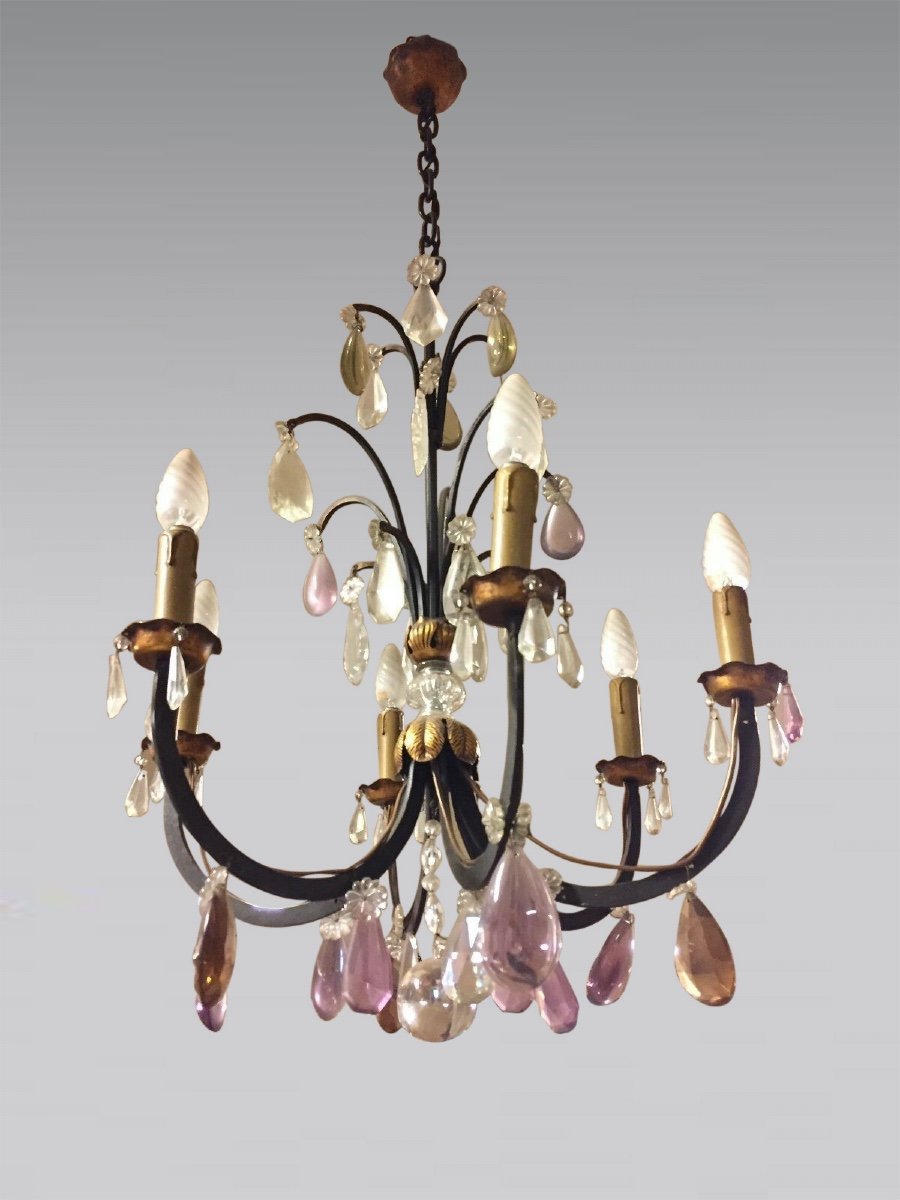 Lustre Style Louis XV -photo-2