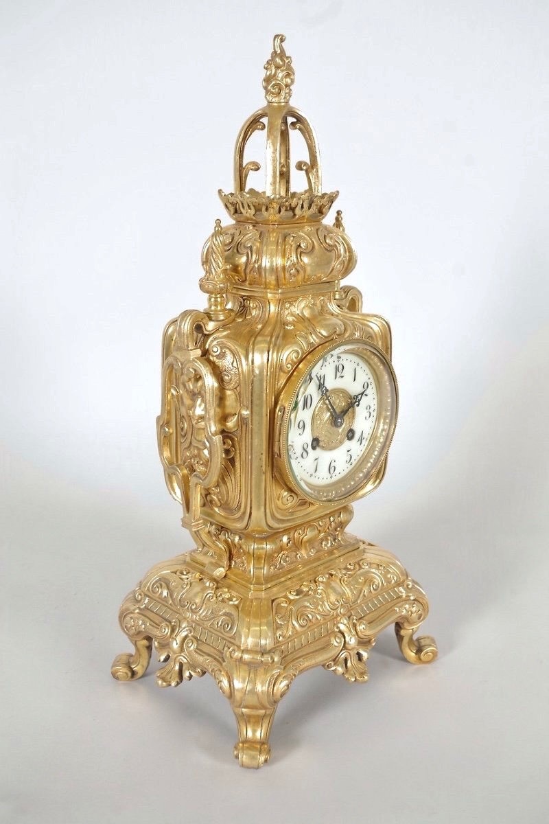 Garniture de cheminée style Extrême-Orient-photo-1
