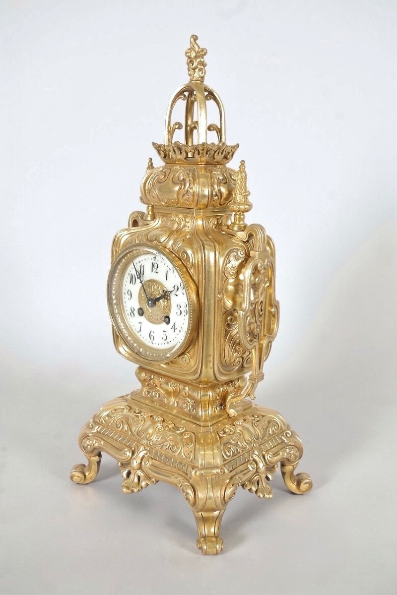 Garniture de cheminée style Extrême-Orient-photo-2