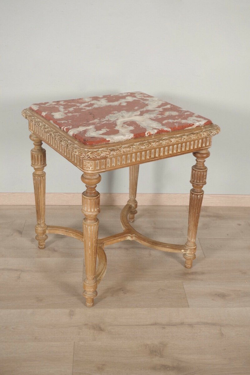 Louis XVI Style Pedestal Table-photo-3