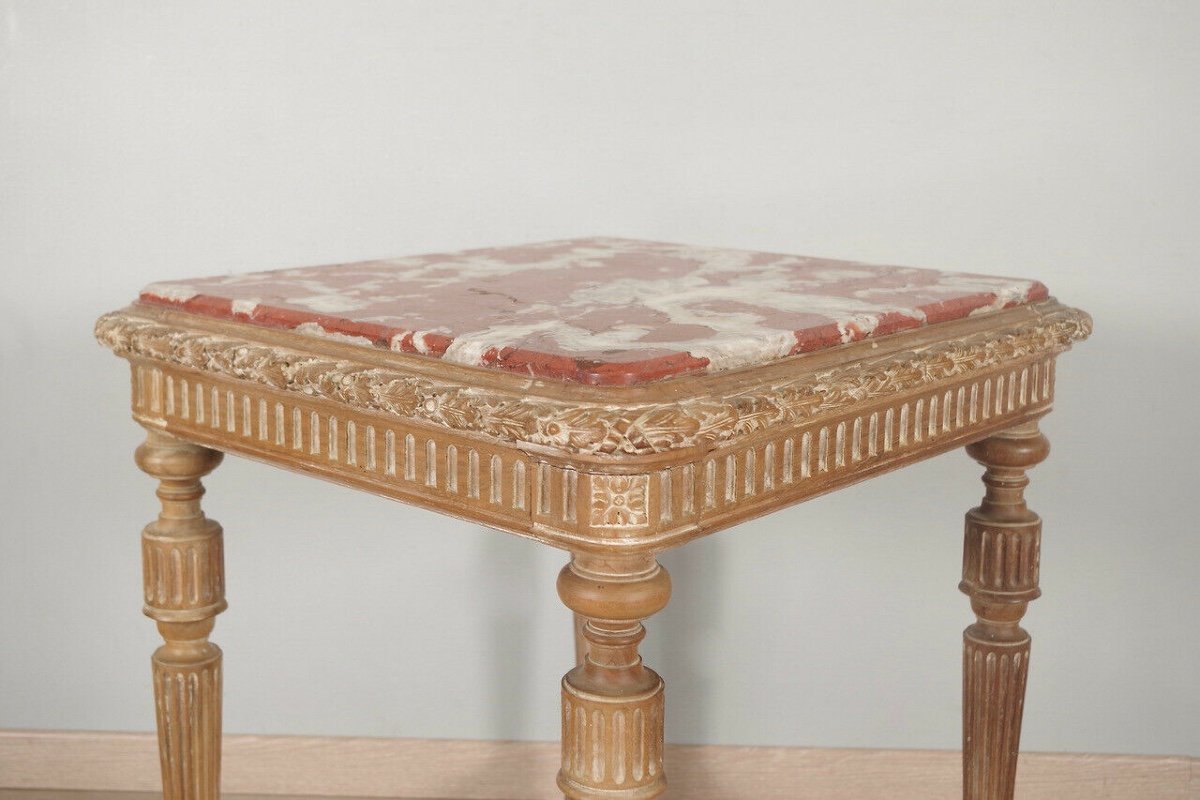 Louis XVI Style Pedestal Table-photo-3