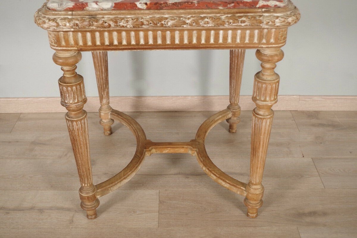 Louis XVI Style Pedestal Table-photo-5