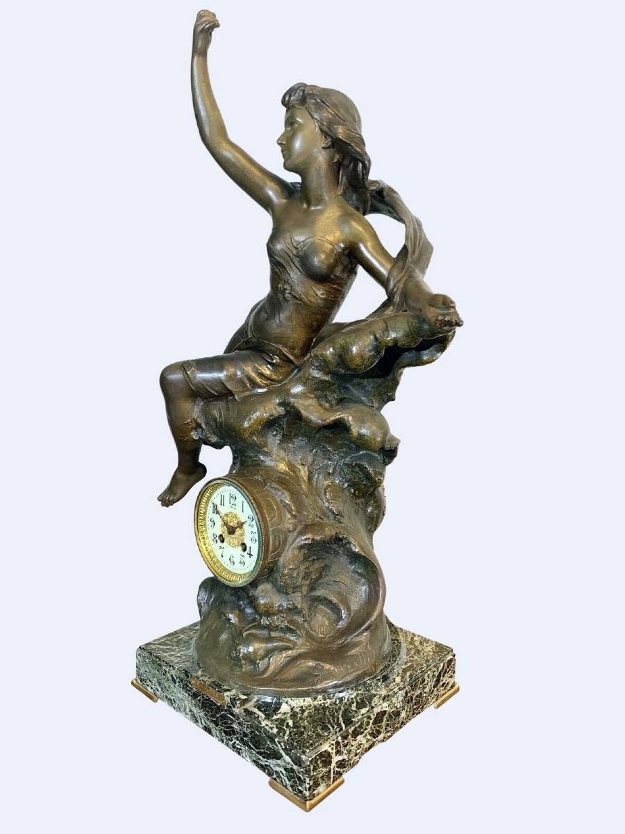 Garniture de cheminée : La Vague par JB Germain-photo-5