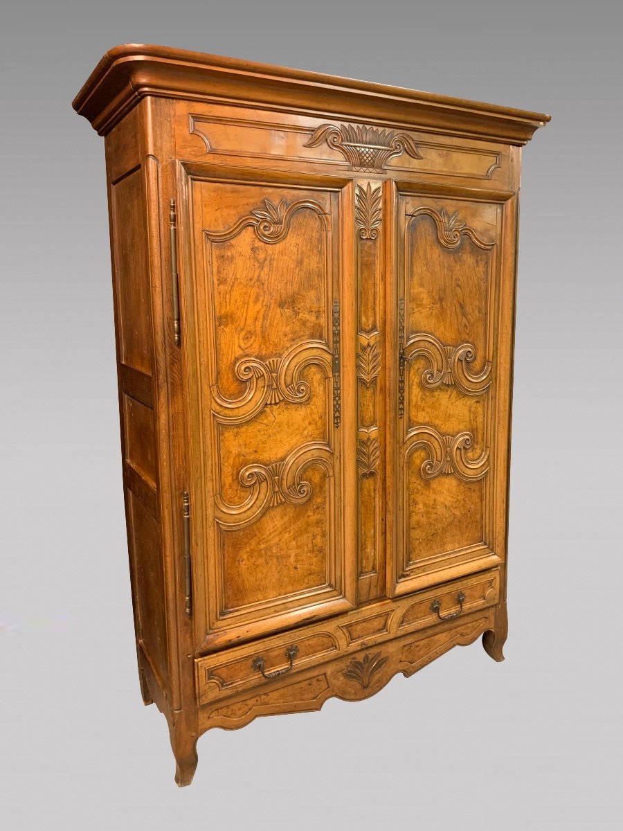 Armoire Bressane XIXe Siècle-photo-2