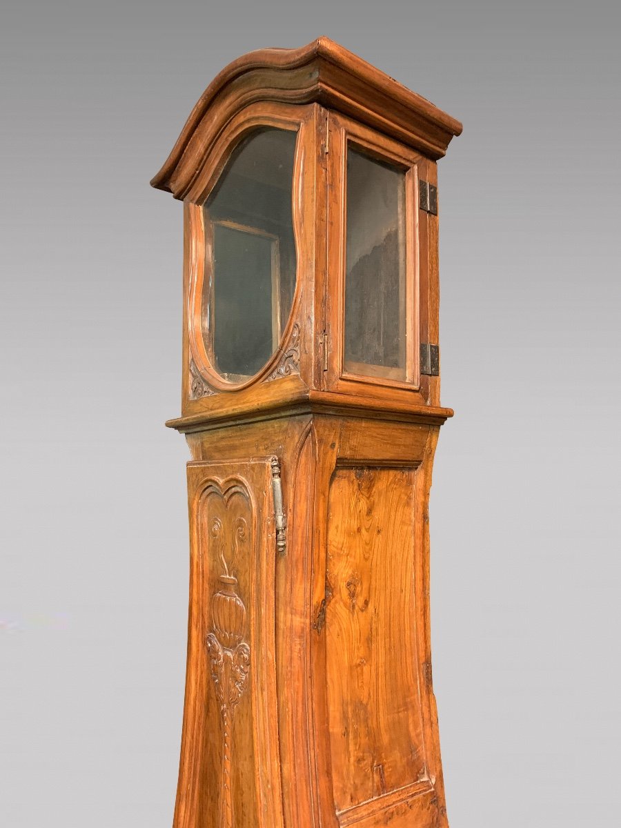 Nineteenth Century Carved Bird Clock-photo-3