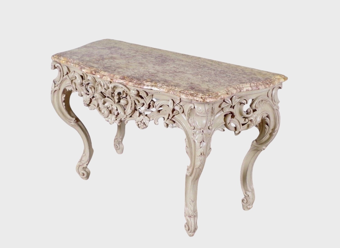 Louis XV Style Lacquered Console
