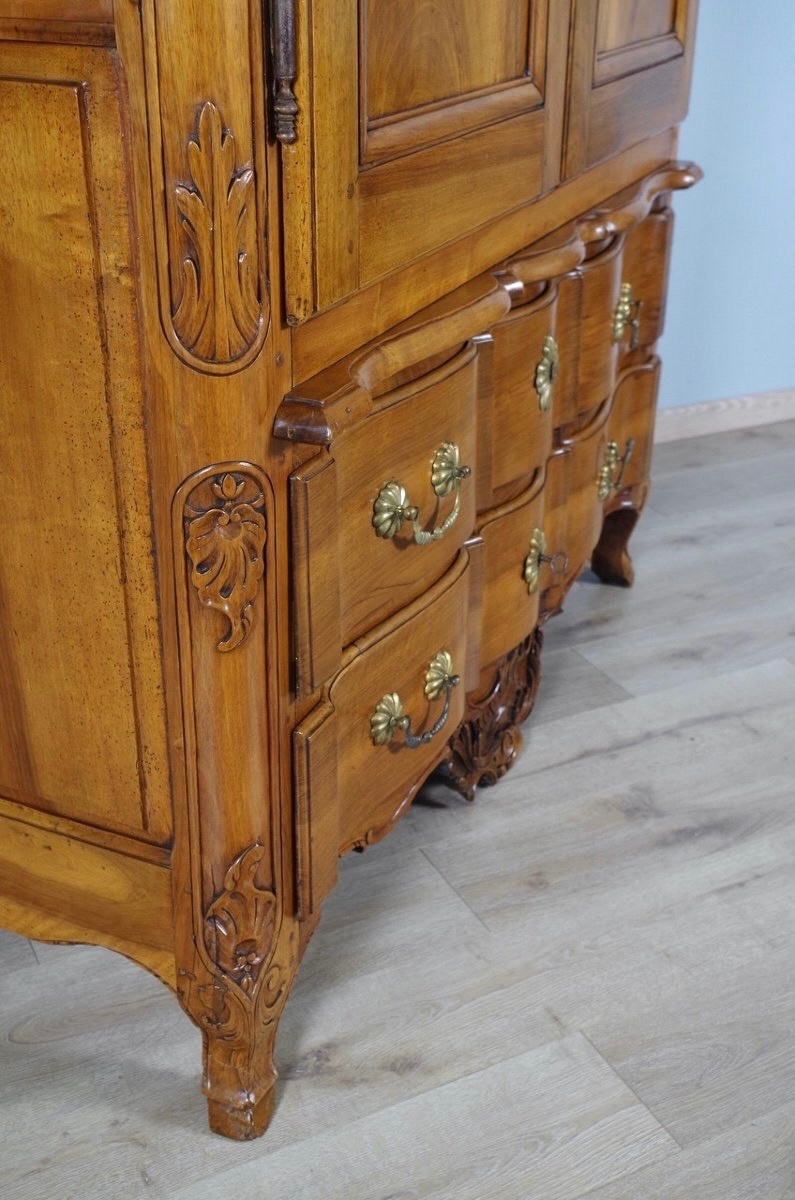 Armoire pantalonnière époque Régence-photo-5