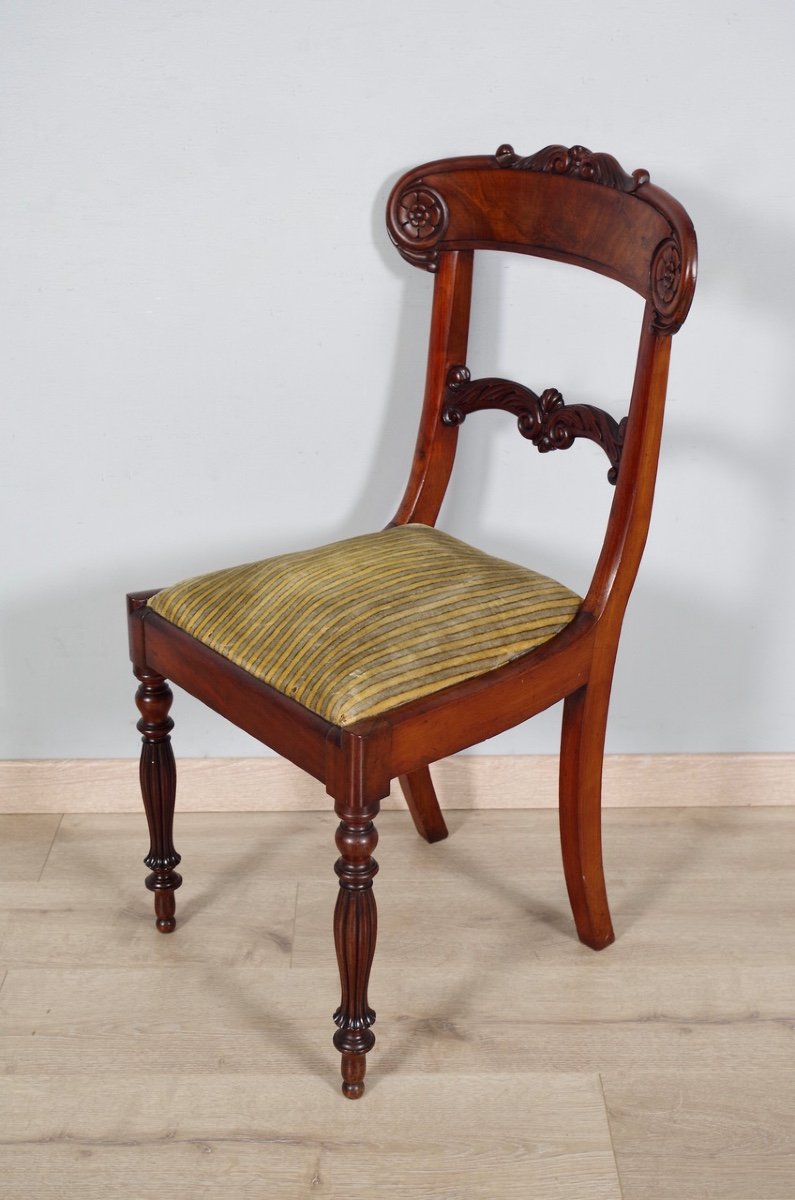 Charles X Mahogany Chairs-photo-2