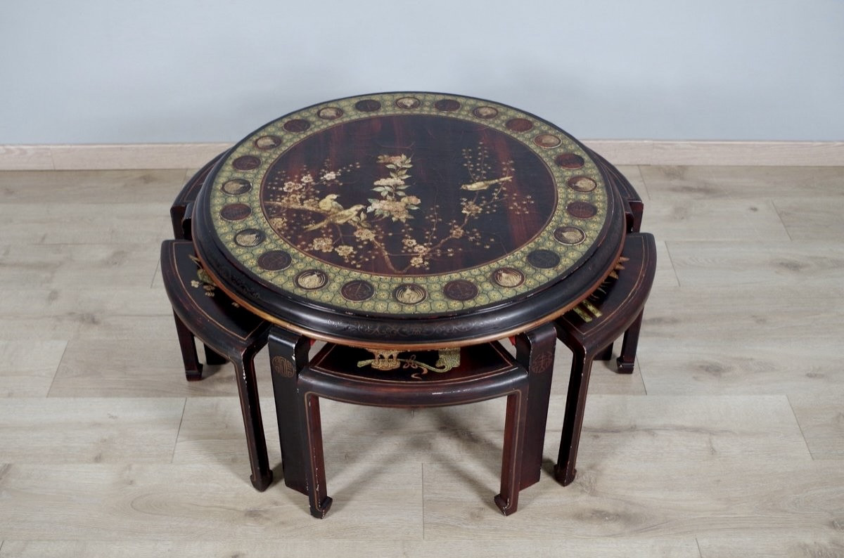 Table basse en laque