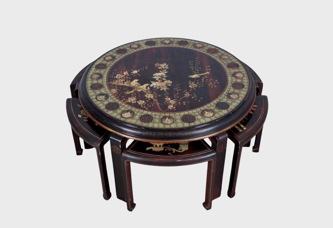 Table basse en laque