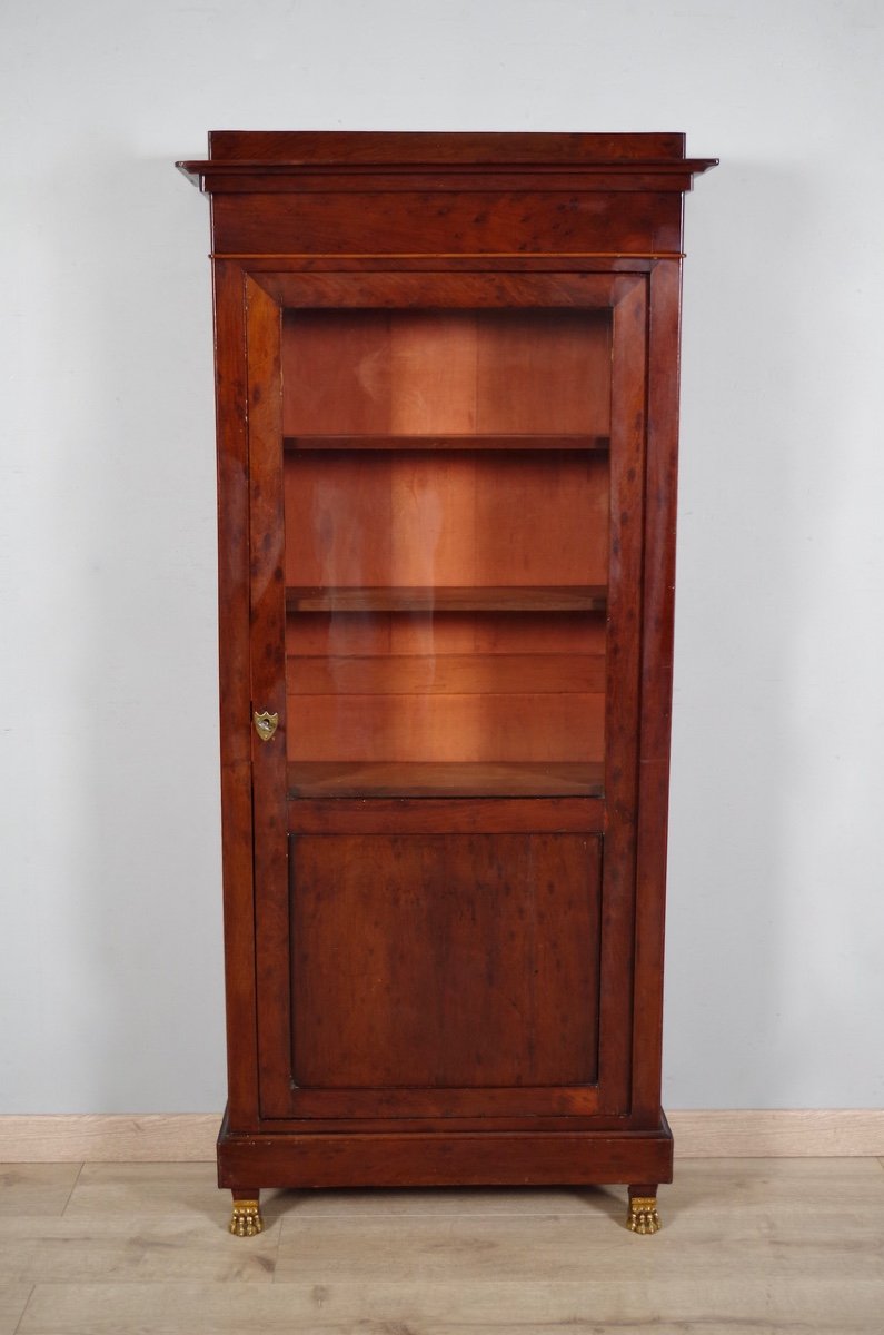 Louis-philippe Mahogany Display Cabinet-photo-2