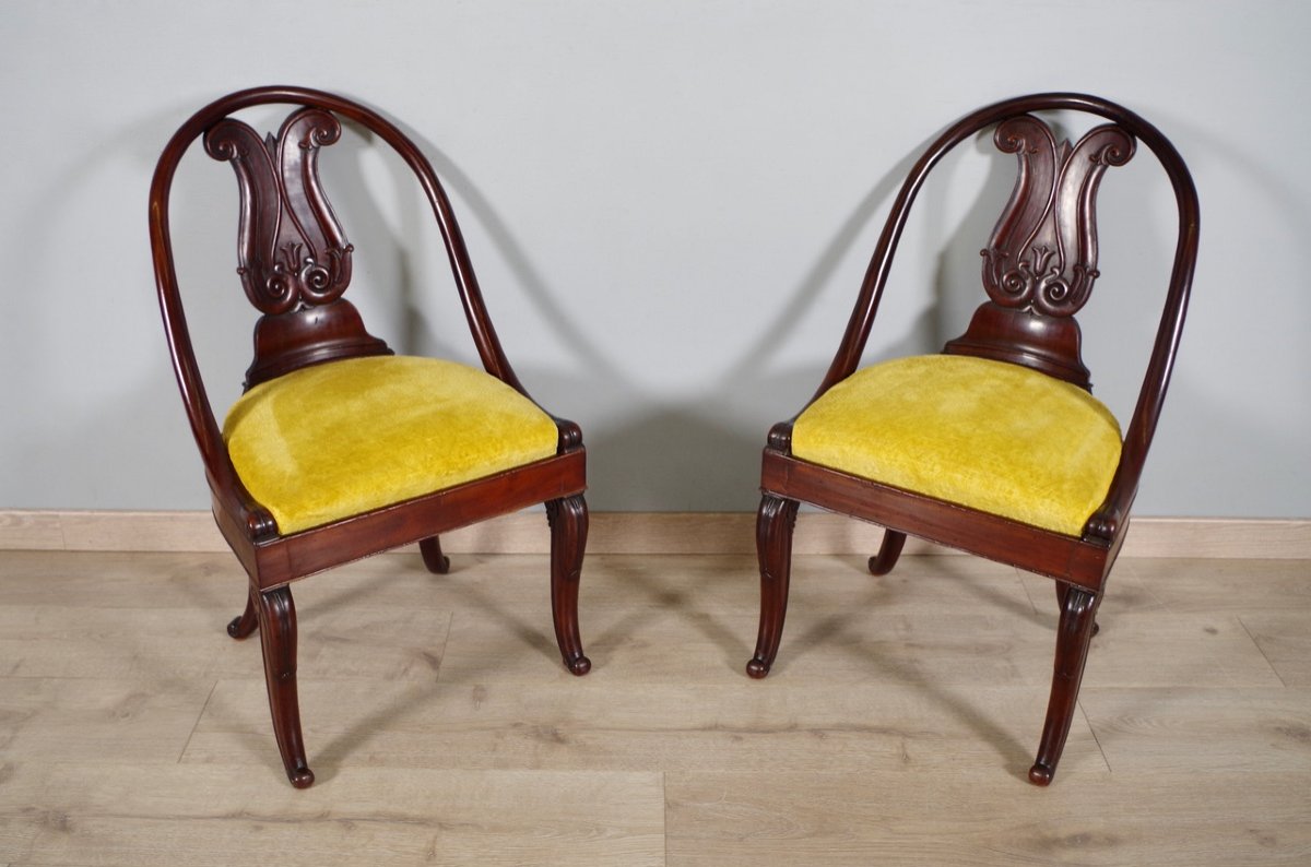 Pair Of Charles X Chairs