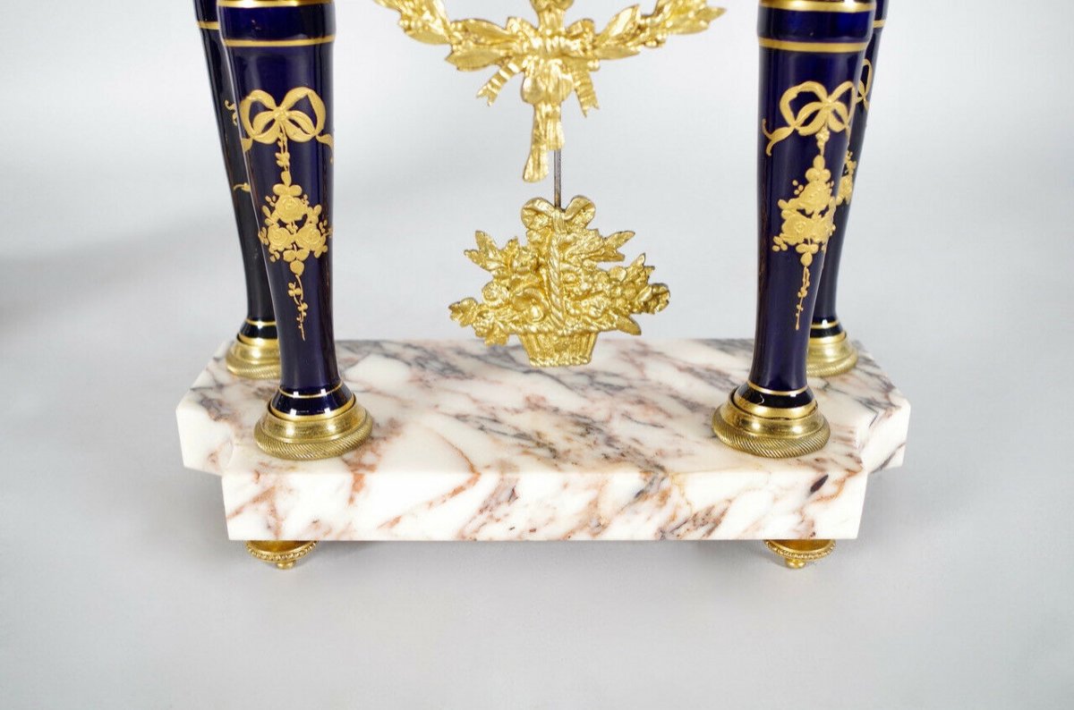 Garniture De Cheminée Style Louis XVI -photo-2