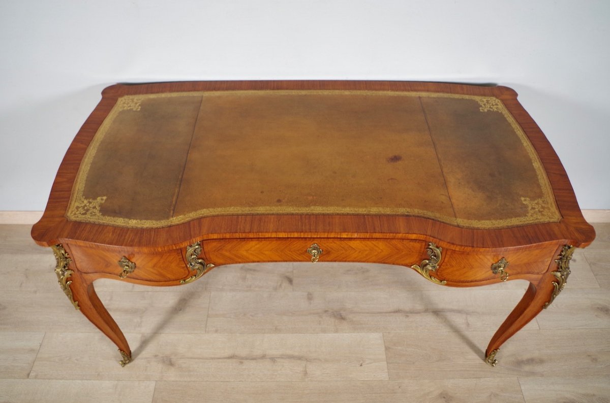 Francisque Chaleyssin - Bureau Style Louis XV-photo-4