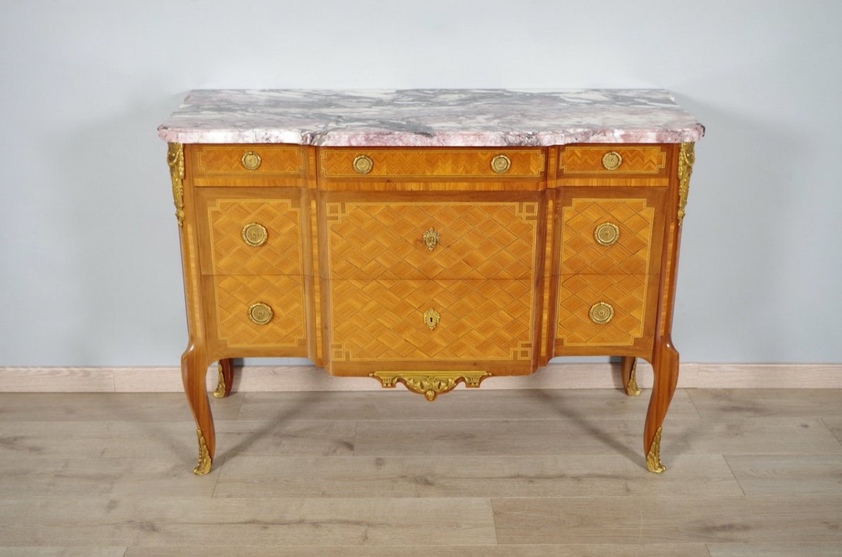 Transition Style Chest Of Drawers-photo-3