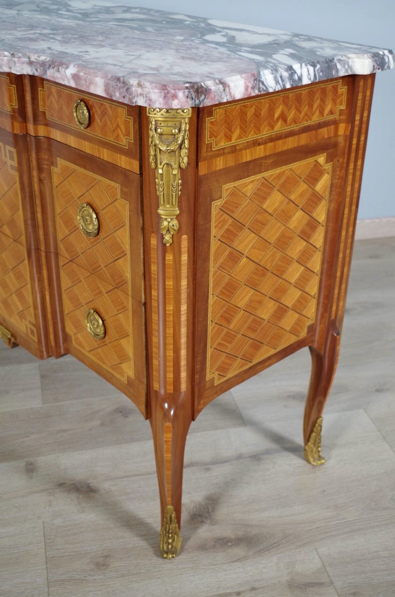 Transition Style Chest Of Drawers-photo-5